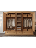 ebuy24 Kleiderschrank New Mexico Holz 243 x 57 cm