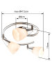 Globo lighting Strahler "TADEUS" in silver