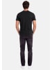 U.S. Polo Assn. T-Shirt USNaash – Herren Basic Shirt aus 100 % Baumwolle in Schwarz-Rot