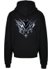 Mister Tee Mister Tee Herren Cagedchrome Ultra Heavy Oversize Hoodie in black