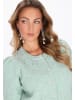 faina Cardigan in sage green