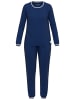 Tom Tailor Pyjama Breda in blau-dunkel-uni