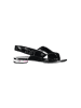 Calvin Klein Schwarz Polyurethan Damen Sandale
