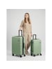 Saxoline Miami 4-Rollen Kofferset S+L mit Dehnfalte in mint