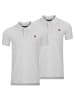 riverso  Poloshirt RIVJohn 2er Pack in Grau