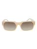 comma Frauen Sonnenbrille Oval Beige