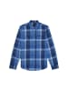Lee Langarmhemd Clean Western in Indigo Plaid