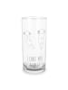 Mr. & Mrs. Panda Wasserglas Axolotl Liebe mit Spruch in Transparent