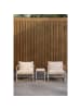 ebuy24 Gartenset Messina Beige 40 x 50 cm
