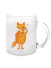 Mr. & Mrs. Panda Kaffeetasse Fuchs Lord ohne Spruch in Transparent