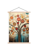 OnlyWow Poster mit Leiste Stilvoller Baum