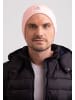 CASH-MERE.CH Bio Rib Mütze in Blass Rosa