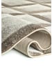 Atticgo Kurzflor-Teppich BADET in braun / creme