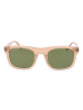 Serengeti Männer Sonnenbrille Quadratisch Beige