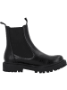 palado Chelsea Boots in black/stitch black