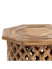 Beliani Beistelltisch KHANPUR in Braun - (W) 42 x (H) 46 x (L) 42 cm