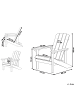 Beliani Gartenstuhl ADIRONDACK in Grün - (W) 75 x (H) 88 x (L) 88 cm
