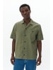 Matinique Kurzarmhemd MAflint Gerade Passform in Light Army