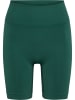 Hummel Tight Kurze Hose Hmlflow Damen in BISTRO GREEN