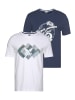 OCEAN SPORTSWEAR T-Shirt in weiß, blau