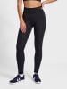 Hummel Leggings Hmlmt Shine Multisport Damen in BLACK MELANGE