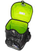 Ergobag Schulrucksack cubo light Set GLOW in Super ReflektBär