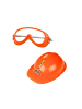 Wisam® DIY-Set Kettensägenhelm Brille Werkzeuge Geräusche