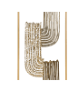 Beliani Wandobjekt THULIUM in Gold - (W) 29 x (H) 75 x (L) 1 cm