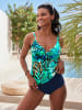 WITT WEIDEN Tankini in smaragd-türkis-bedruckt