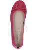 Caprice Ballerinas in Fuchsia