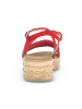 Gabor Plateau Sandaletten in Rot