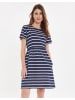 Threadbare Sommerkleid THB Minogue Short Dress with Pockets in Stripe