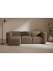 ebuy24 Chaiselongsofa Cubic Braun 257 x 164 cm