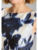 SWING Abendkleid in ecru marine - 0001