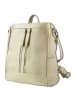 Toscanto Leder Cityrucksack Toscanto Rucksack beige ca. 30cm