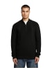 G-Star Raw Structured Half Zip Knit dk black