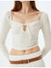 KOTON Bluse in Ekru