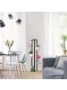 relaxdays Pflanzenregal in Hellbraun/ Schwarz- (B)43 x (H)117 x (T)22 cm