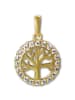 GoldDream Anhänger Gold 333 Gelbgold - 8 Karat Lebensbaum Kettenanhänger
