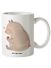 Mr. & Mrs. Panda 500 ml Tasse Bär Marienkäfer ohne Spruch in Weiß
