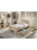 58 aufm Kessel EINZELBETT 90x200 Keelia Eiche Melamin Schublade