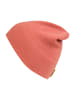 Sterntaler Beanie uni in hellrot
