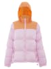 hoona Damen Wattierte Steppjacke in Süßes Pink Aprikose