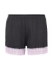 S. Oliver Shorty in schwarz, rosa