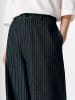 Object Wide Leg Hose in Black Denim