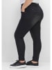 sheego Jeggings in black Denim