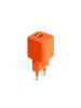 Wisam COLORUM Wandladegerät USB-A + USB-C PD 30W CLS30-AC-10 xOrange