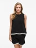Vila Top in Black Beauty