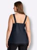 sheego Tankini-Oberteil in tiefblau