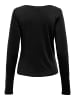JDY Langarmshirt 'ESTER' Schwarz